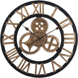 reloj vintage pared engranaje regalos originales