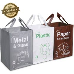 cubos de tela reciclaje eco regalos originales