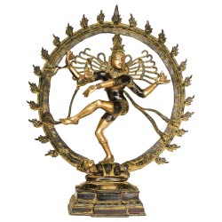 estatua de laton india decoracion