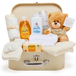 cesta productos aseo bebe johnson regalos para embarazadas