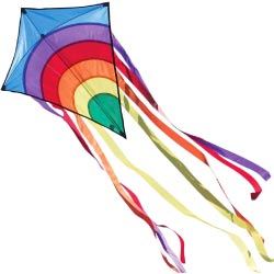 cometa rainbow para niños regalos originales aire libre