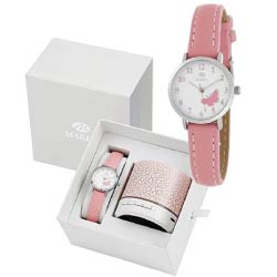 pack reloj y altavoz rosa regalos comunion