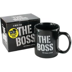 taza the boss regalos para jefes